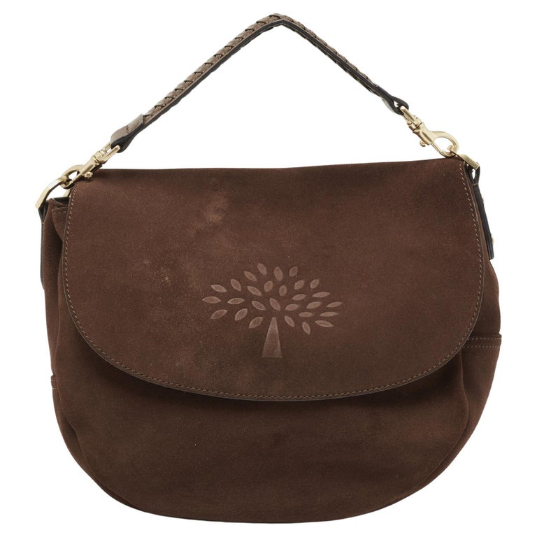 Mulberry Pebbled Leather Shoulder Bag - Brown Shoulder Bags, Handbags -  MUL36695