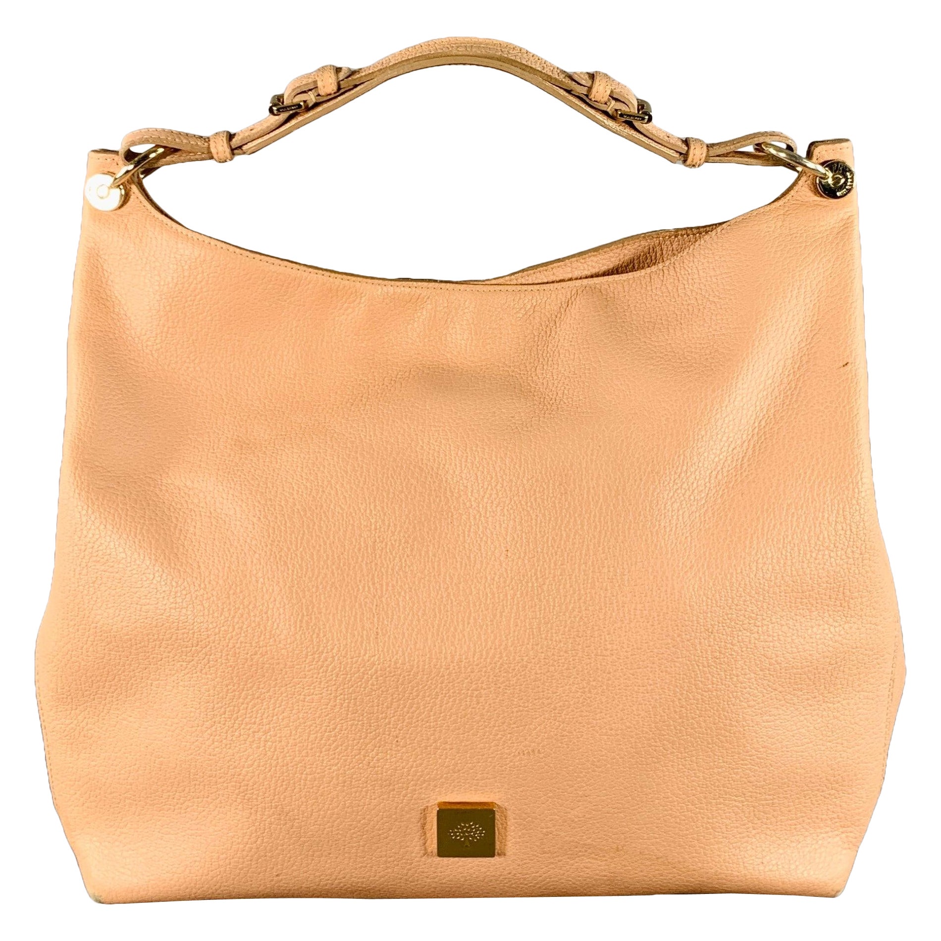 MULBERRY Bolso tote de piel granulada rosa empolvado en venta
