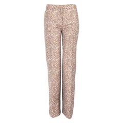 Mulberry Floral Print Wide Fit Trousers Size XS