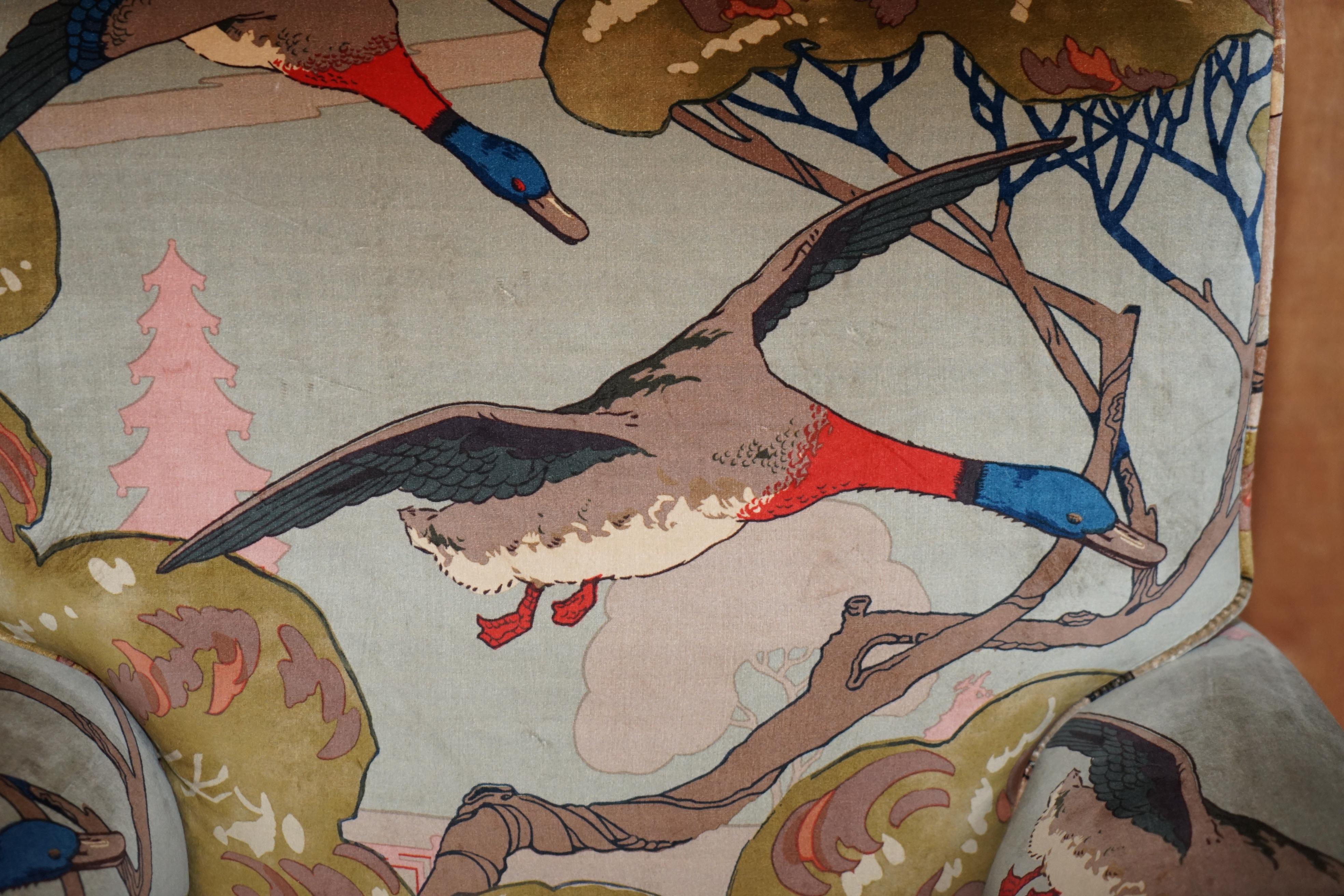 mulberry flying ducks wallpaper