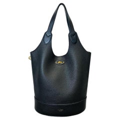 Mulberry Grained Leather Lily Tote Bag