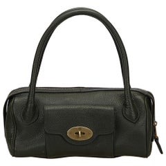 Mulberry Green Leather Handbag