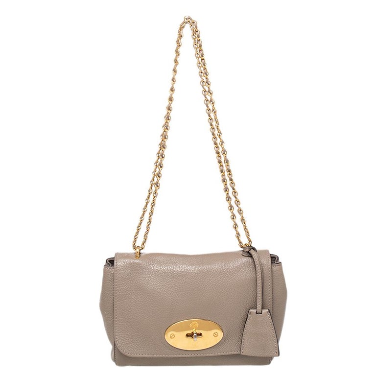Mulberry Grey Leather Lily Shoulder Bag at 1stDibs | grey mulberry bag,  grey leather shoulder bag, mulberry bag sale