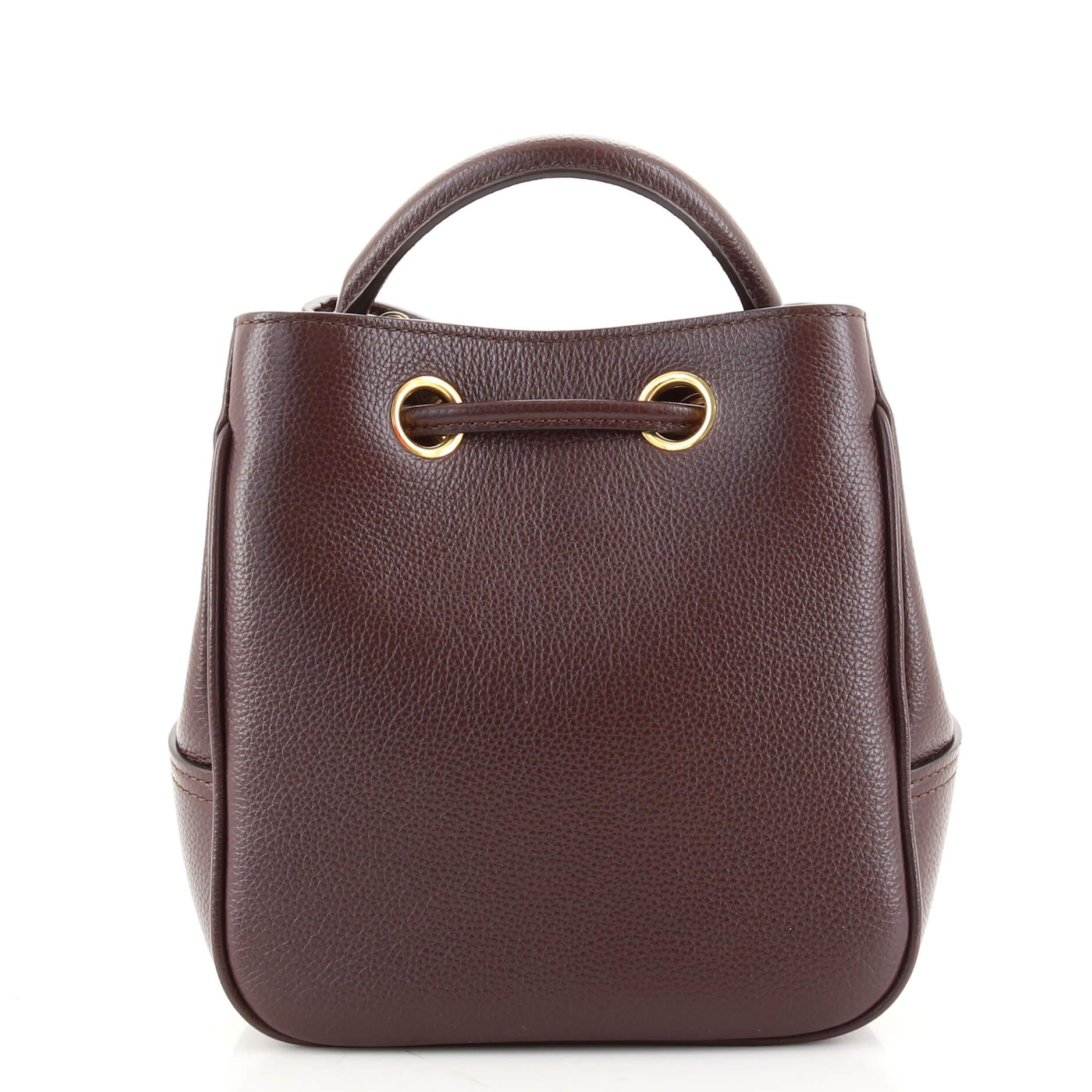 Mulberry Hampstead Bucket Bag Leather Small at 1stDibs