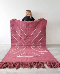 Mulberry Handwoven Kilim Rug
