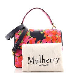 Mulberry Harlow Satchel Embroidered Leather Medium
