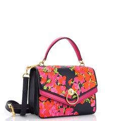 Mulberry Harlow Satchel Embroidered Leather Medium