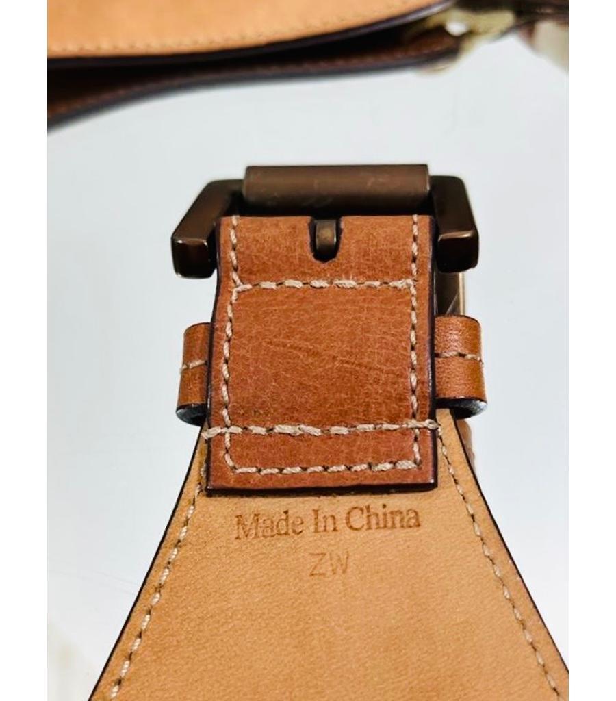 Mulberry Leather Cinch Belt For Sale 1