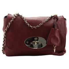 Mulberry Lily Chain Flap Bag Leather Medium