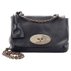 Mulberry Lily Chain Flap Bag Leather Small