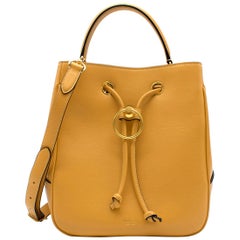 Mulberry Maize Yellow Silky Calf Hampstead Bag