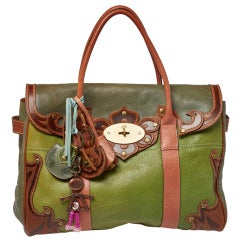Used Mulberry Multicolor Leather Bayswater Satchel