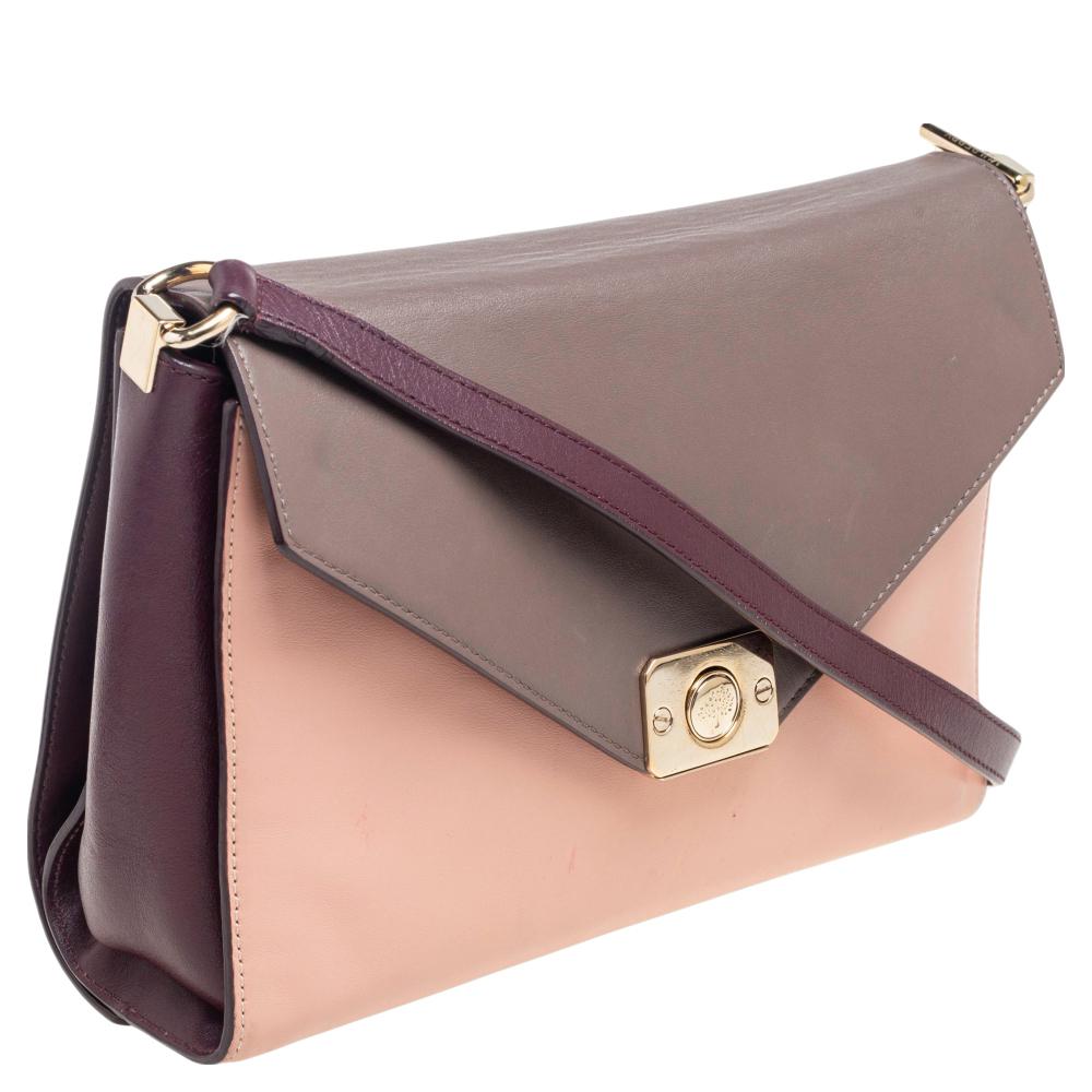 Mulberry Multicolor Leather Reversible Shoulder Bag 1