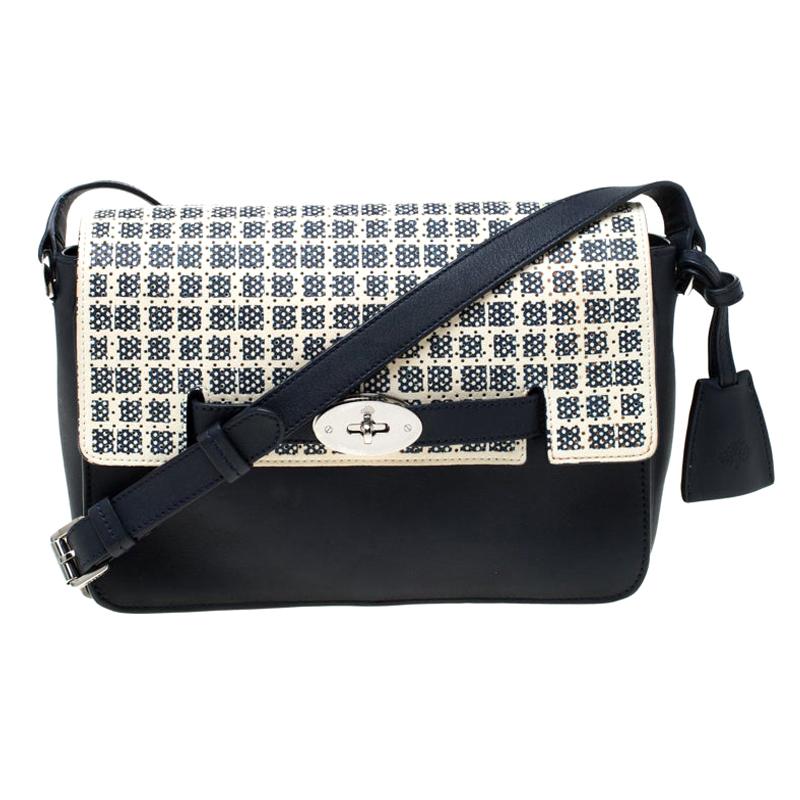 navy blue mulberry bag