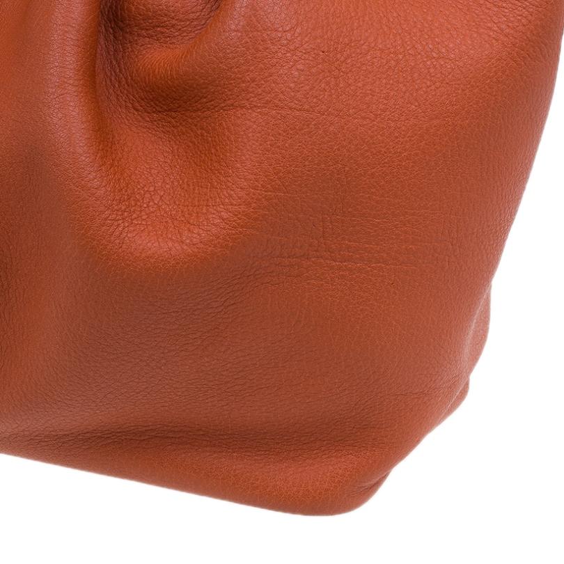 Mulberry Orange Matt Glove Leather Judy Tote Bag 7