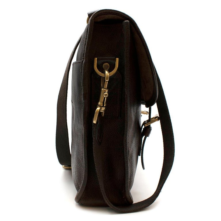 Mulberry Oxblood Chiltern Strapped Briefcase at 1stDibs