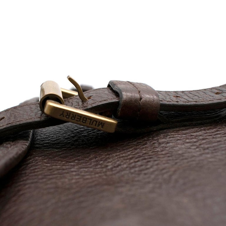 Mulberry Oxblood Chiltern Strapped Briefcase at 1stDibs