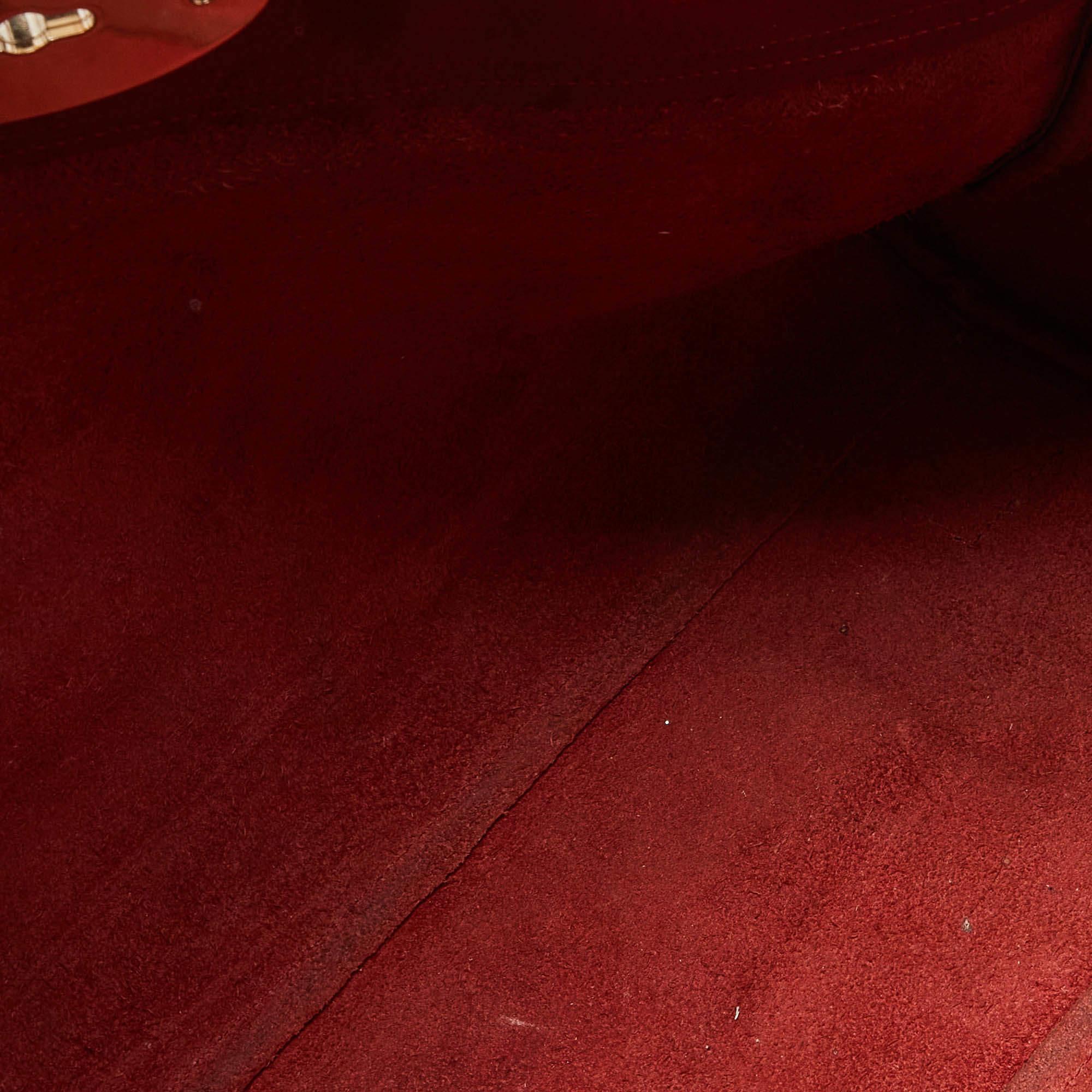Mulberry Red Leather Bayswater Tote 6