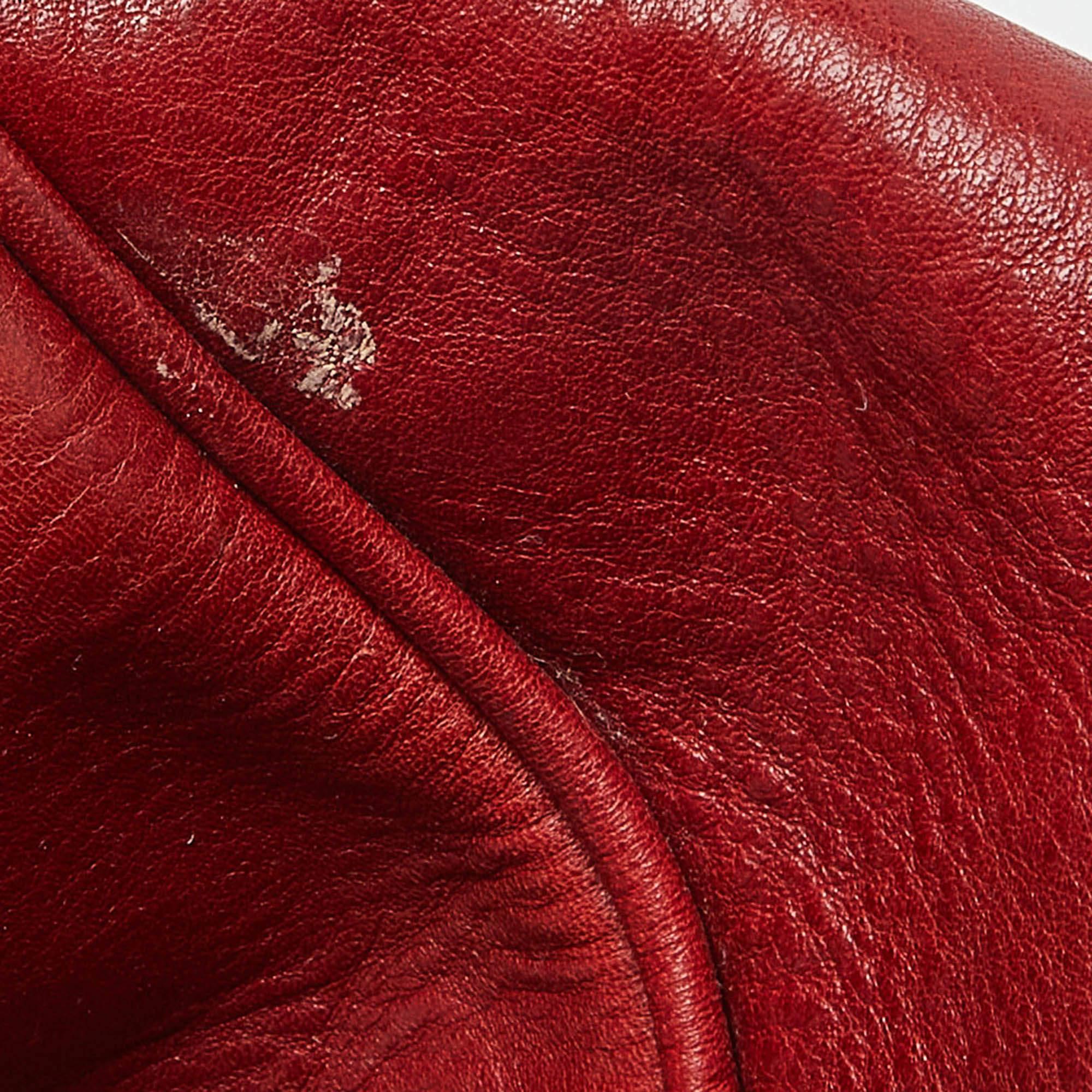 Women's Mulberry Red Leather Bayswater Tote