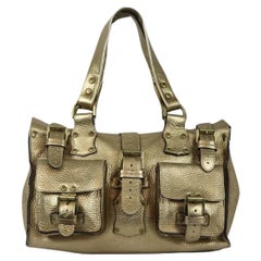 Mulberry Roxanne Textured Leather Shoulder Bag