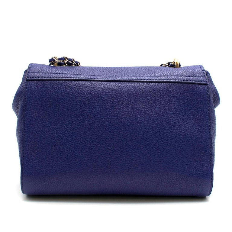 Mulberry Small Royal Blue Lily Bag 20cm at 1stDibs mulberry blue bag