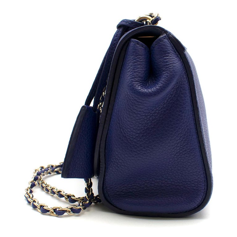 Mulberry Small Royal Blue Lily Bag 20cm at 1stDibs mulberry blue bag