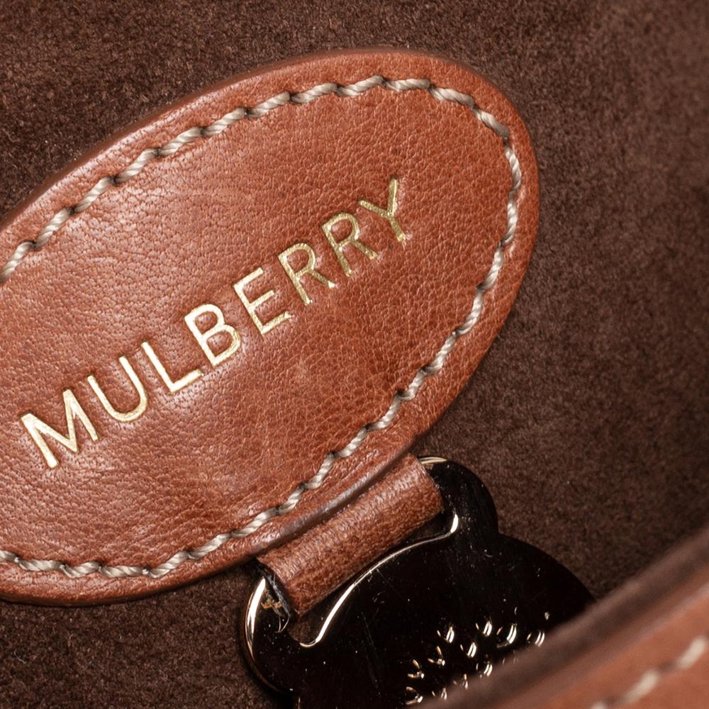 Mulberry Tan Leather Medium Lily Shoulder Bag 2