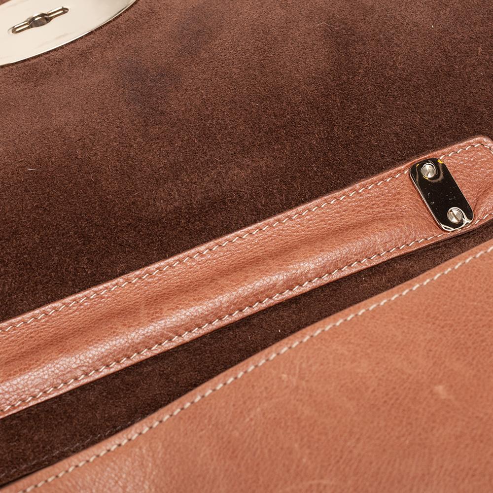 Mulberry Tan Leather Medium Lily Shoulder Bag 4