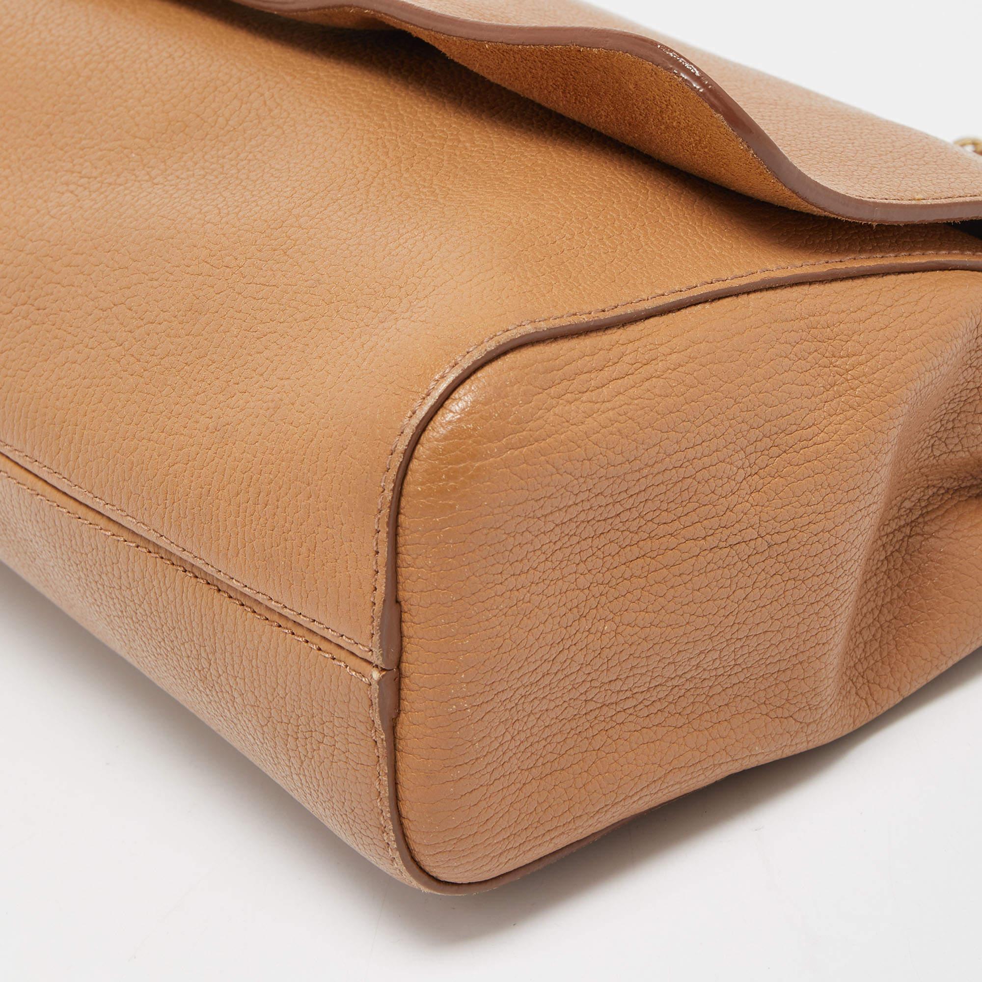 Mulberry Tan Leather Medium Lily Shoulder Bag 3