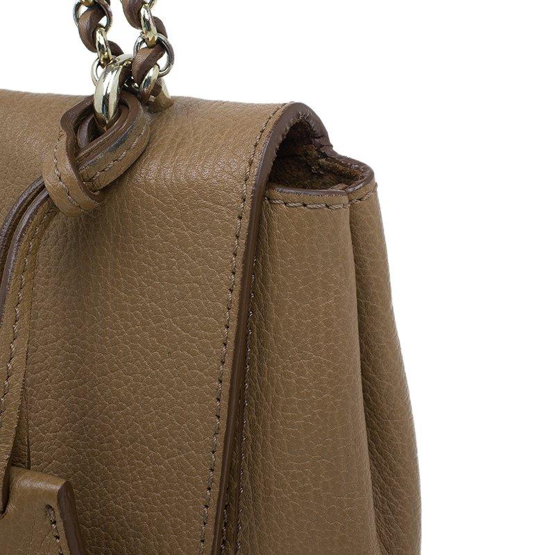 Women's Mulberry Tan Leather Small Lily Shoulder Bag