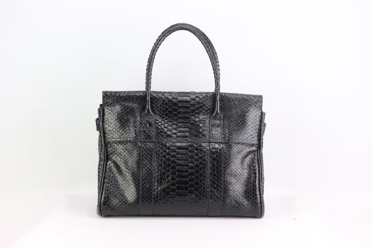 Mulberry The Bayswater Python Effect Leather Shoulder Bag For Sale at  1stDibs | mulberry python bag, mulberry snakeskin bag, mulberry bayswater  snakeskin bag