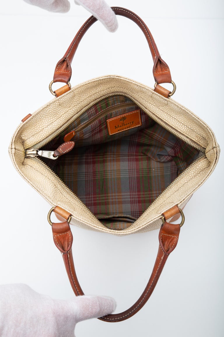 Beige mulberry bag online