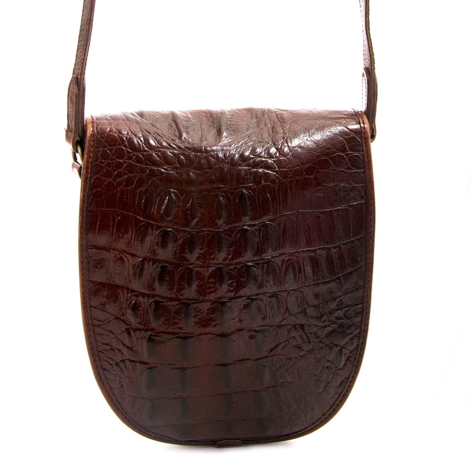 mulberry vintage croc bag