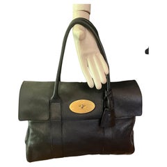 Mulberry  Vintage Large Black Classis Bayswater