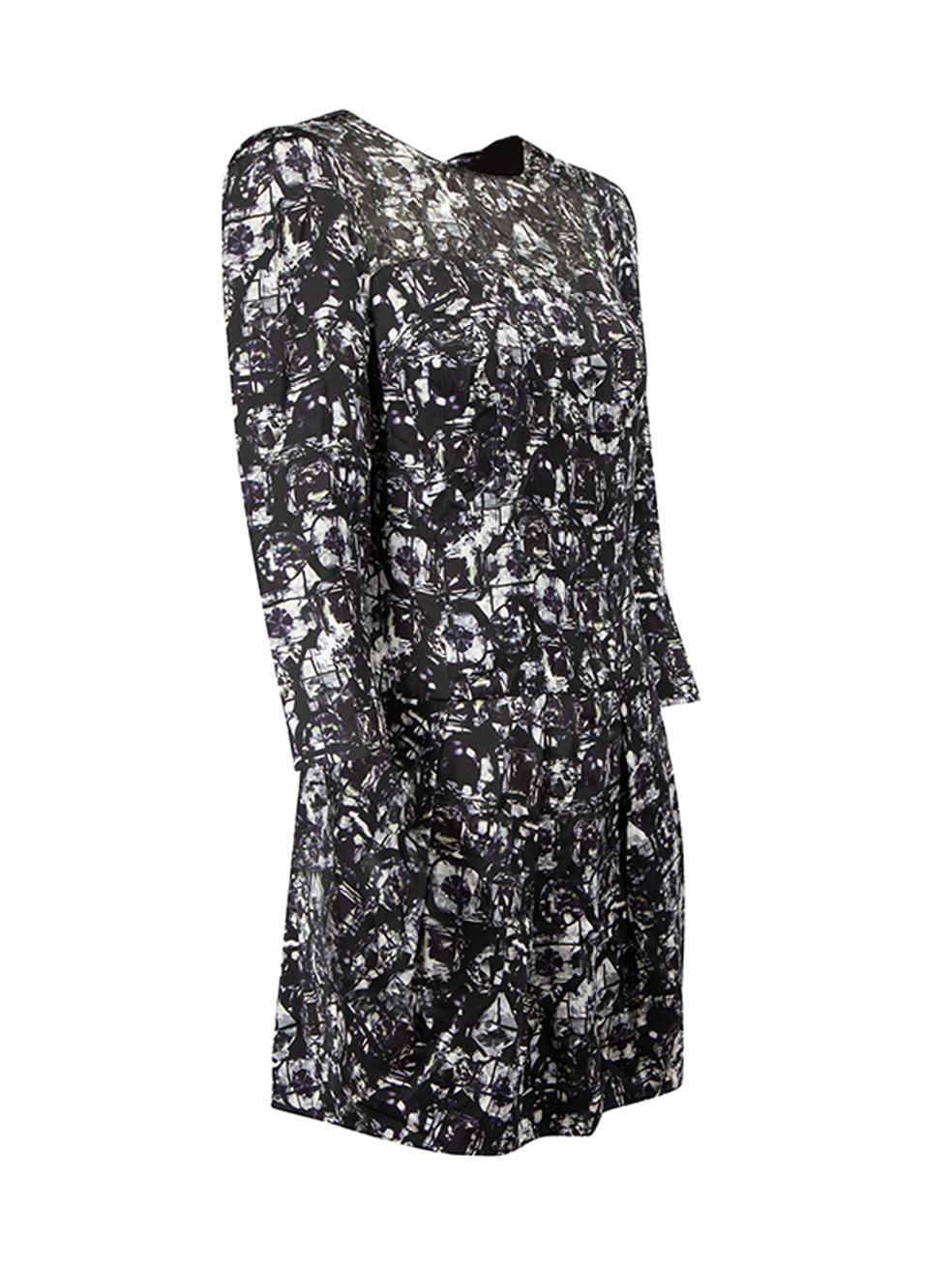 CONDITION is Never worn, with tags. No visible wear to dress is evident on this new Mulberry designer resale item. 



Details


Black

Silk

Mini dress

Broken gem print pattern

Round neckline

Back zip closure





Made in