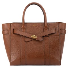 Mulberry Women's Brown Zipped Bayswater Tote