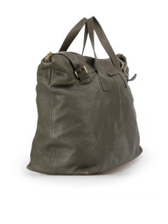 Mulberry Women's Forest Green Leather Weekender Bag