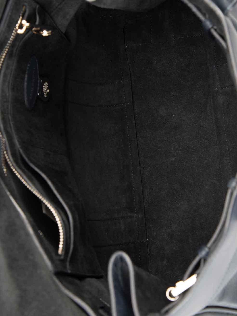 Mulberry Women's Midnight Blue Leather Bayswater Handbag 1