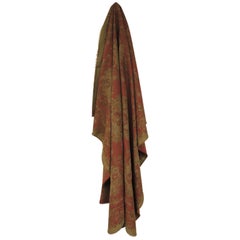 Mulberry Woven Dusty Rose Floral Throw