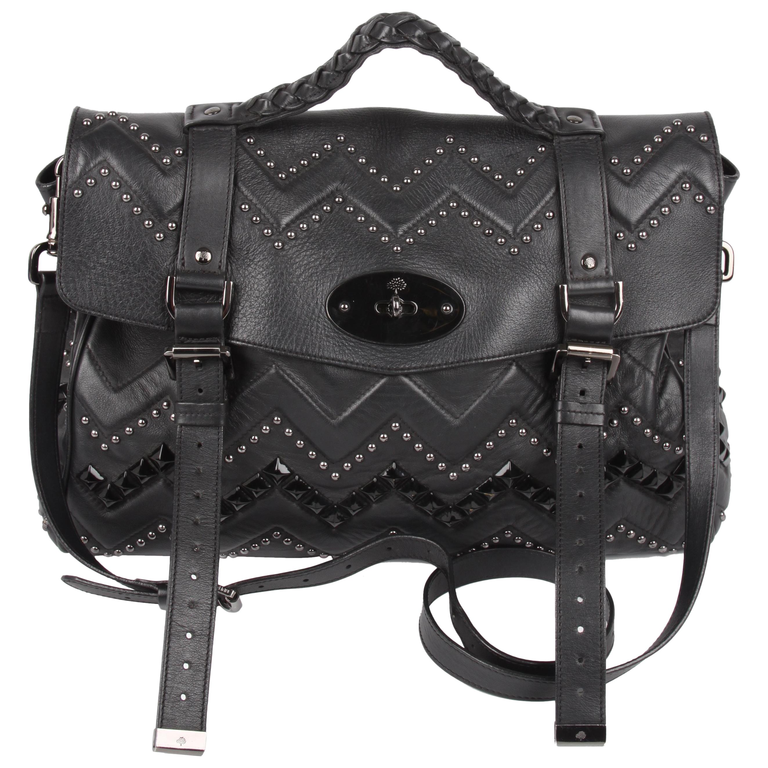 Mulberry Zig Zag Alexa - black