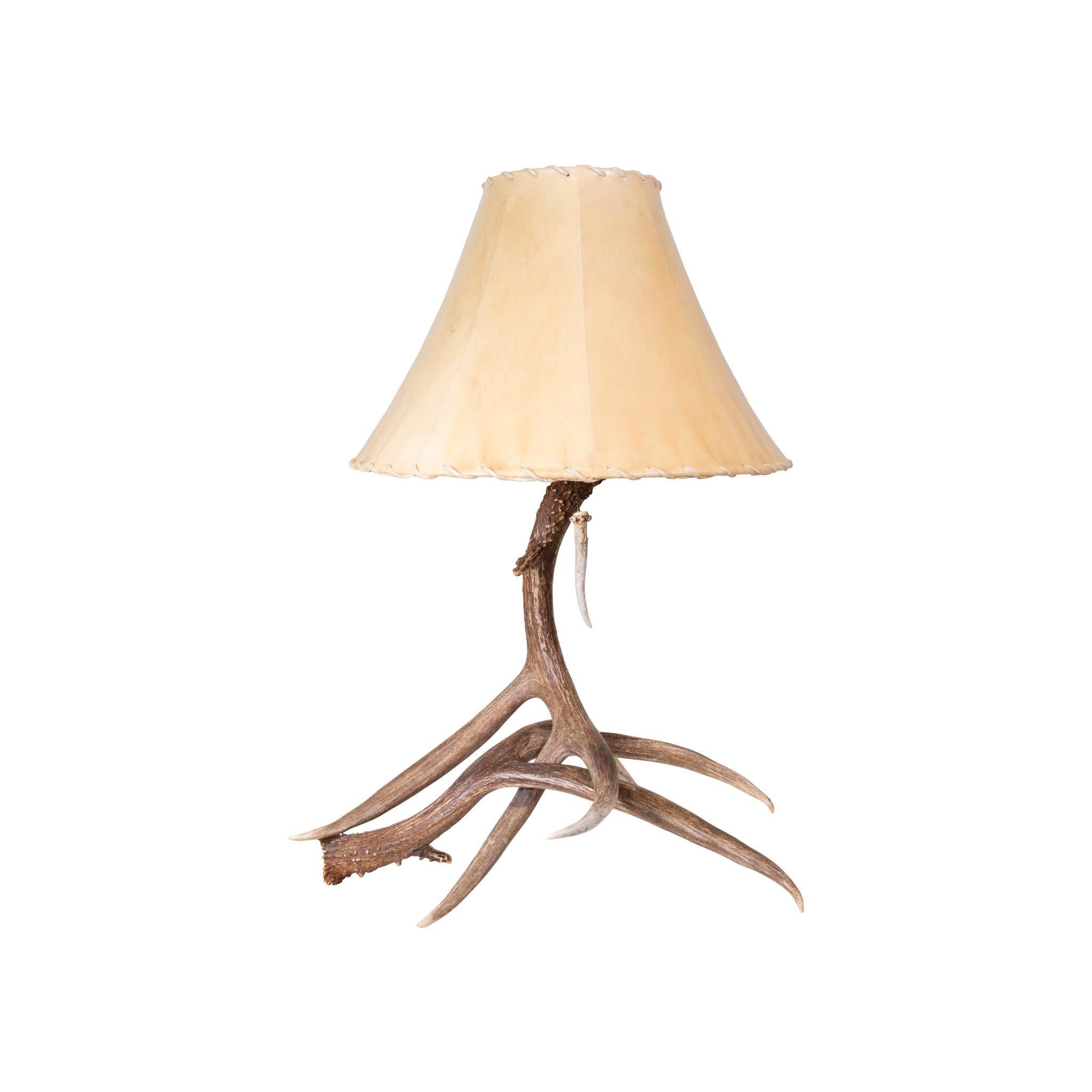 antler table lamps for sale