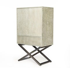 Mulholland Dresser in Antique Silver and Natural Metal by Innova Luxuxy Group