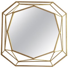 Mulholland Mirror in Gold Leaf by Innova Luxuxy Group