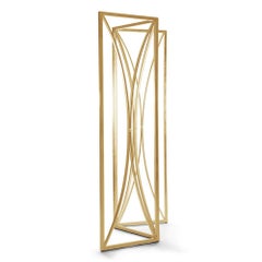 Mulholland Room Screen in Gold Leaf by Innova Luxuxy Group