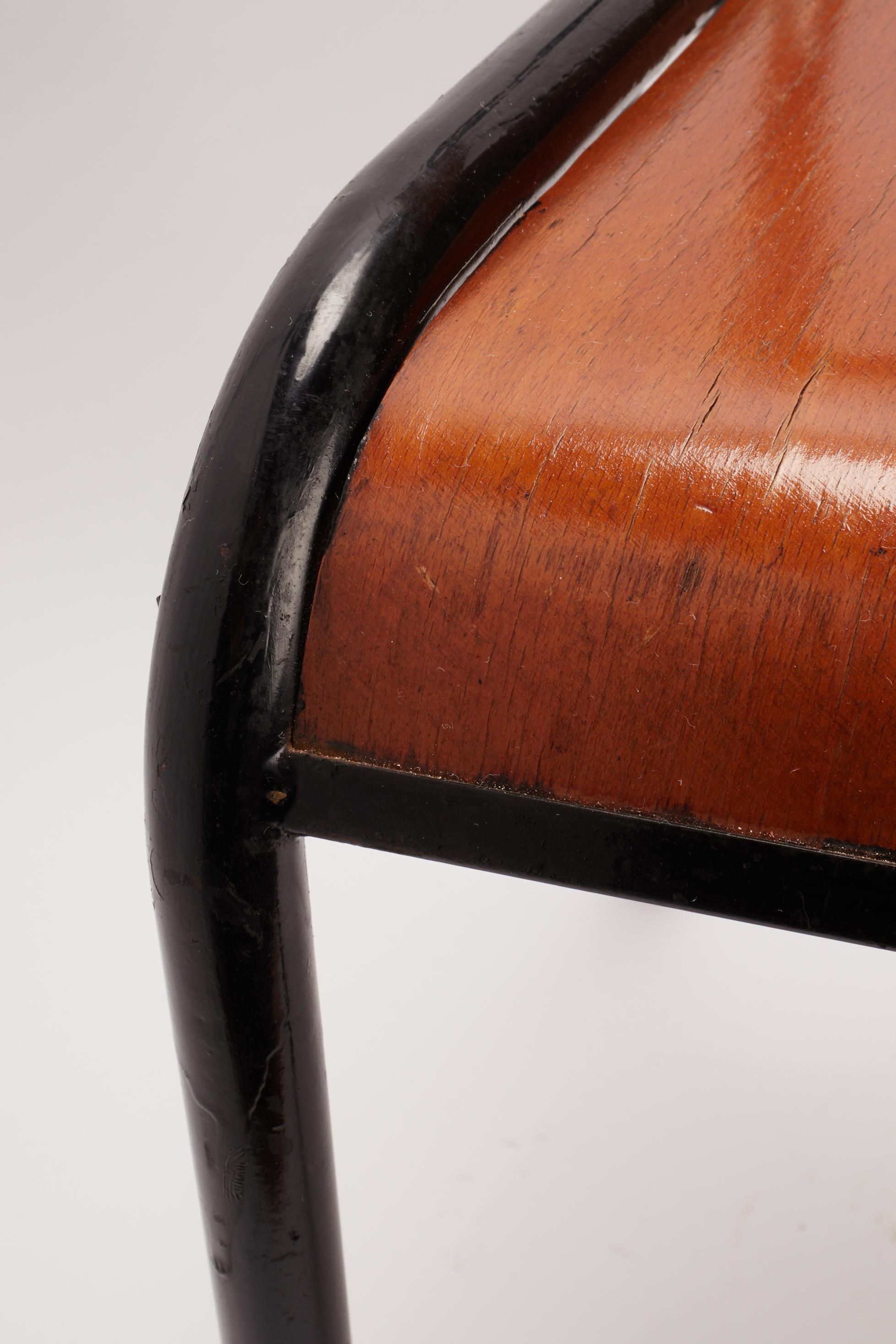 Mullca 511 Chair Designer Gaston Cavaillon, France, 1950 In Excellent Condition For Sale In Milan, IT