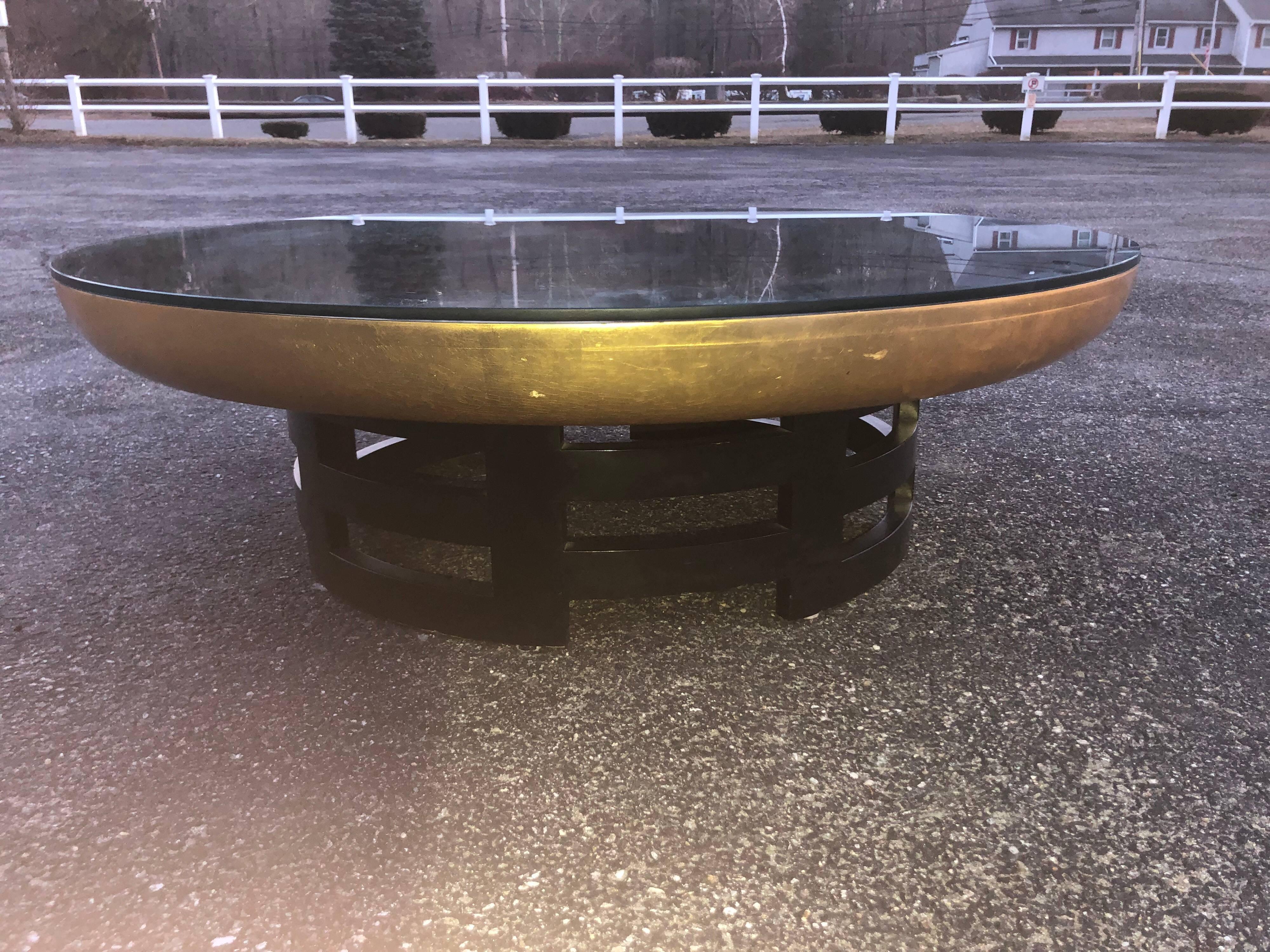 Muller and Barringer for Kittinger 'Lotus' Coffee Table In Good Condition In Redding, CT