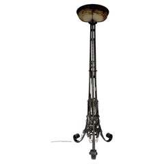 Muller Frères Art Deco Floor Lamp