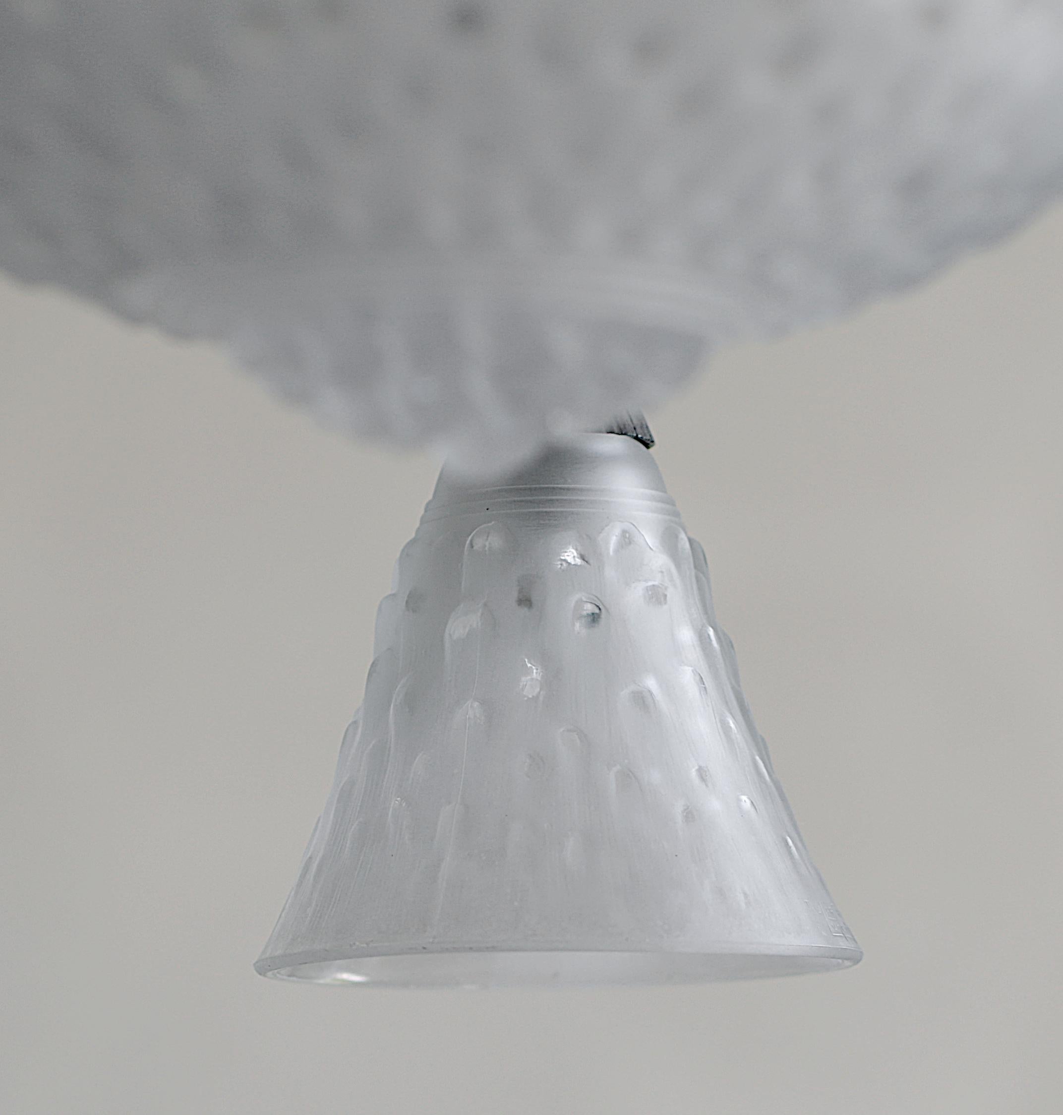 Lampadario a pioggia MULLER FRERES Art Deco, 1920 in vendita 6