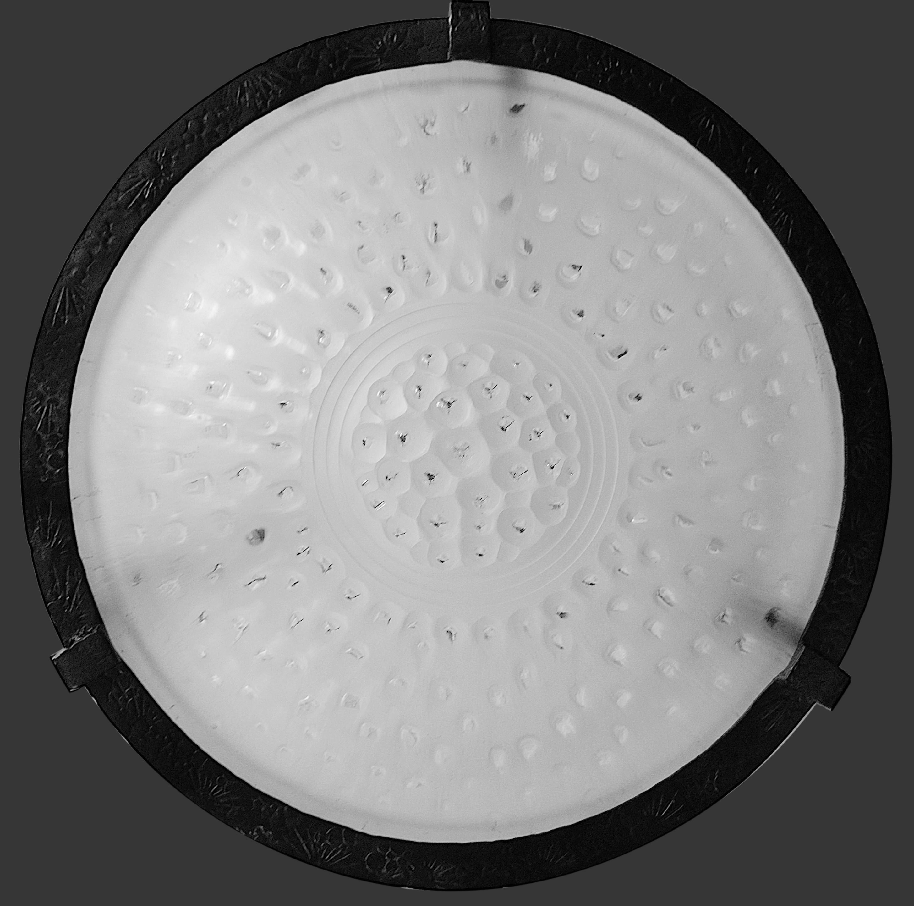 Lampadario a pioggia MULLER FRERES Art Deco, 1920 in vendita 1