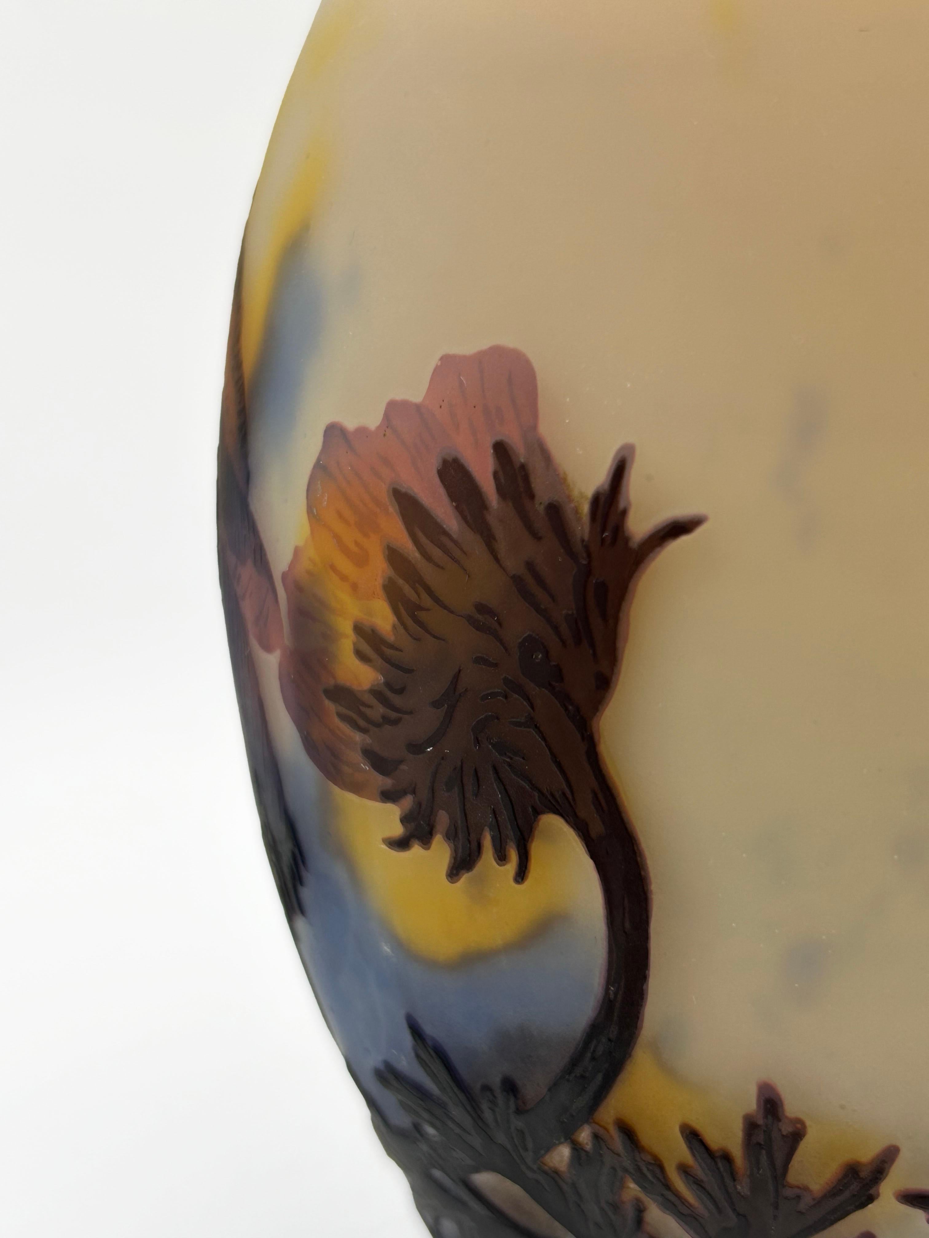 Iler Frères vase en camée circa 1910-1920 en vente 1